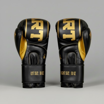 Brave Art Black & Gold Boxing Gloves – BAGBPUBG – Prestige & Power