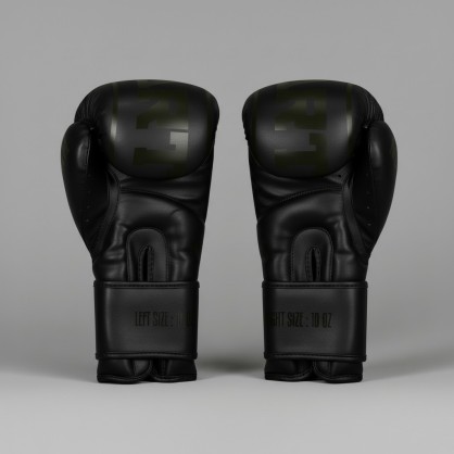 Gants Classic One Brave Art – Noir Ton sur Ton, Élégance & Puissance
