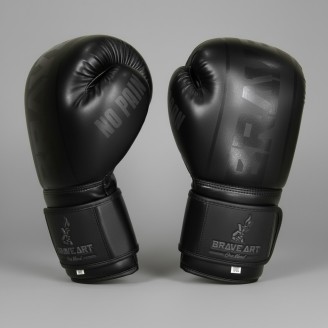 Gants Classic One Brave Art – Noir Ton sur Ton, Élégance & Puissance