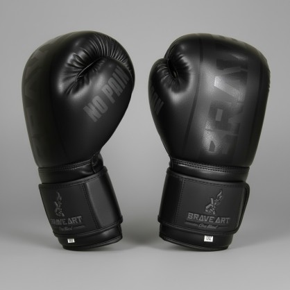 Gants Classic One Brave Art – Noir Ton sur Ton, Élégance & Puissance