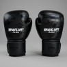Gants Brave Art Black Shadow – Cuir Pleine Fleur | Haute Performance pour Muay Thaï & Kick Boxing