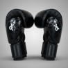 Brave Art Black Shadow Boxing Gloves – Full-Grain Leather | High Performance for Muay Thai & Kickboxing