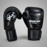 Gants Brave Art Black Shadow – Cuir Pleine Fleur | Haute Performance pour Muay Thaï & Kick Boxing