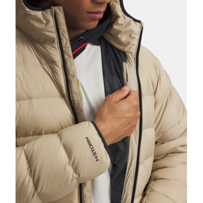 Veste à capuche en Duvet UA Legend Homme – 1385837-001 | Chaleur extrême, mobilité optimale