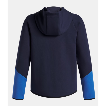 Haut zippé UA Unstoppable Fleece garçon – Confort & mobilité