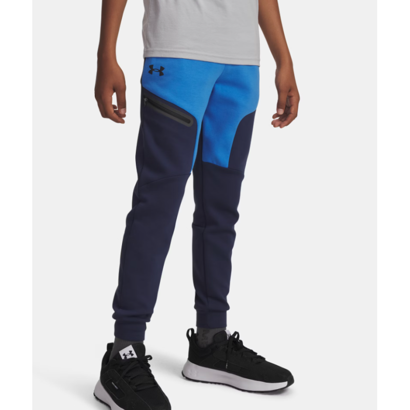 UA Unstoppable Fleece Pantalon de Jogging Garçon – Confort & Liberté de Mouvement