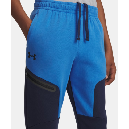 UA Unstoppable Fleece Pantalon de Jogging Garçon – Confort & Liberté de Mouvement