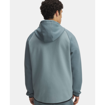 Sweat à Capuche Zippé UA Unstoppable Homme – 1389352-110 | Polaire stretch & performance athlétique