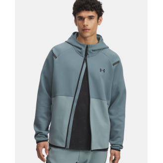 UA Unstoppable Men’s Fleece Full-Zip Hoodie 1389352-110 – Soft, Stretchy & Breathable | OfficialStore.ch