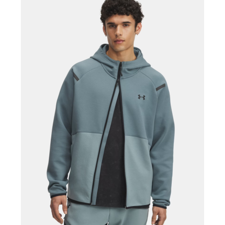 Sweat à Capuche Zippé UA Unstoppable Homme – 1389352-110 | Polaire stretch & performance athlétique Sweat à Capuche Zippé UA Unstoppable Homme – 1389352-110 | Polaire stretch & performance athlétique