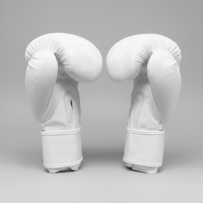 White Boxing Gloves – Brave Art Classic One for MMA & Kickboxing