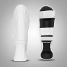White MMA Shin Guards – Brave Art Classic One Kickboxing & Muay Thai Protection