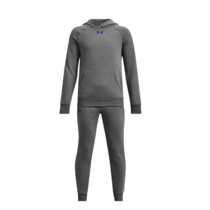 UA Rival Fleece – Warm & Comfortable Boys’ Hoodie + Pants Set