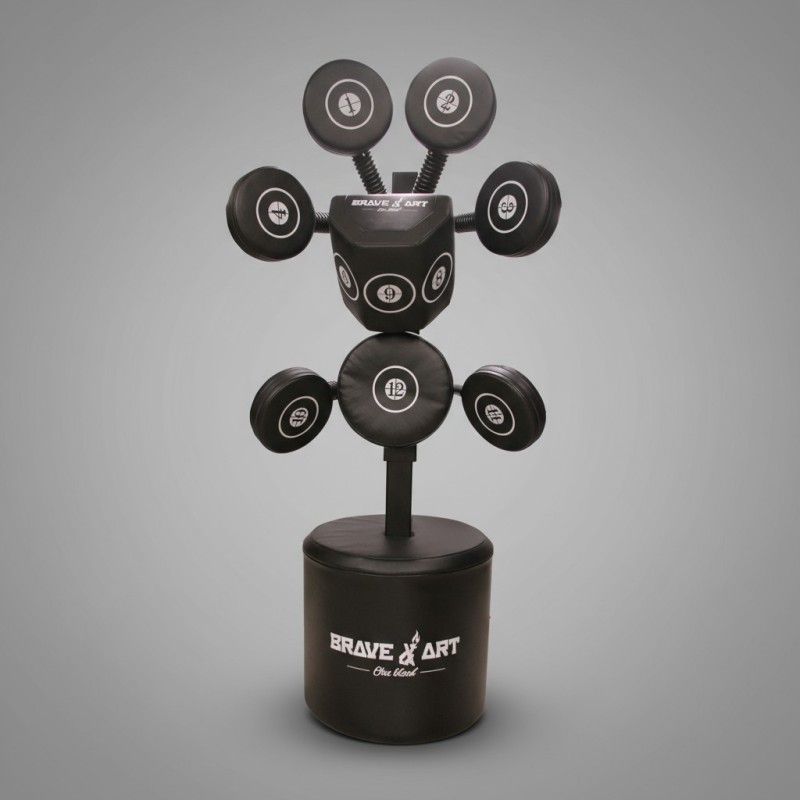 Brave Art Multi-Target Punching Ball – Adjustable & Realistic Strike Trainer