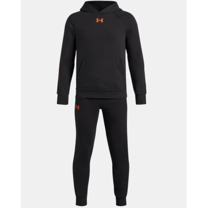 UA Rival Fleece – Warm & Comfortable Boys’ Hoodie + Pants Set
