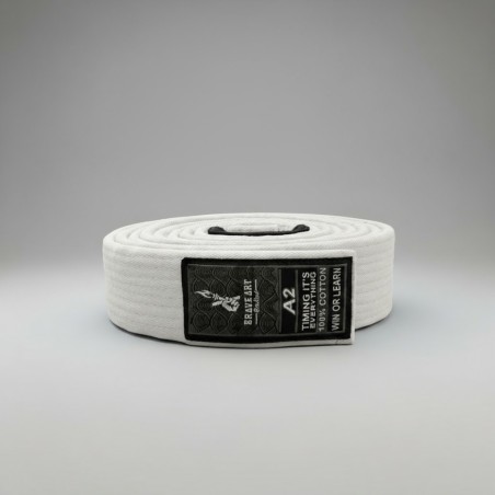 Brave Art BJJ White Belt – BAJJBWH20 | Premium Cotton & Durability