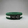 Brave Art Kids BJJ Belt Green & White – 100% Cotton, Sizes M00–M4