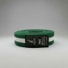 Brave Art Kids BJJ Belt Green & White – 100% Cotton, Sizes M00–M4