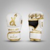 Brave Art MMA Sparring Tactical Gloves White & Gold – GMS1