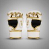 Brave Art MMA Sparring Tactical Gloves White & Gold – GMS1