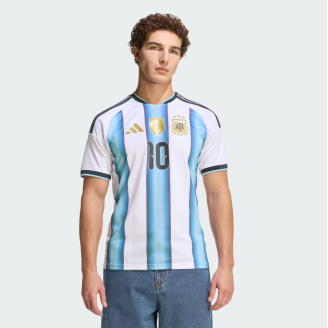 Argentina 26 Messi Home Jersey – Slim Fit (KA8117)