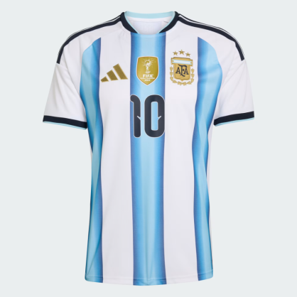 Argentina 26 Messi Home Jersey – Slim Fit (KA8117)