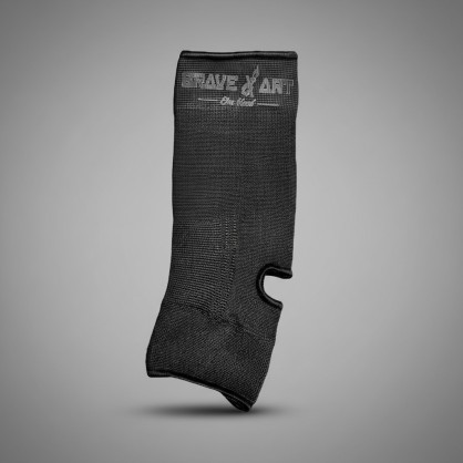 Brave Art Ton-on-Ton Black Ankle Supports – Discreet Style & Full Protection