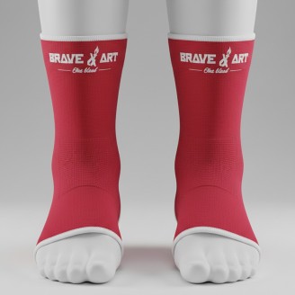 Brave Art Pink Ankle Supports – Stability & Style for Combat Sports