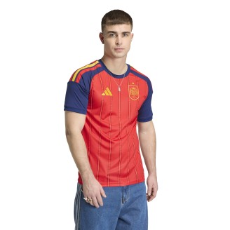 Maillot Espagne 26 Domicile – Climacool, Coupe Slim, Rouge Vif