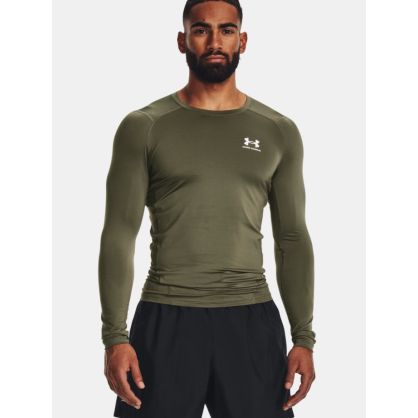 Haut HeatGear® manches longues homme – Léger, respirant, performant