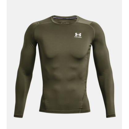 Haut HeatGear® manches longues homme – Léger, respirant, performant