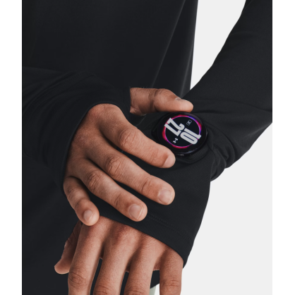 UA Qualifier Homme – Haut ½ Zip, respirant & extensible