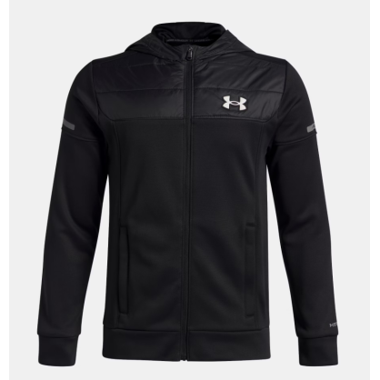 Armour Fleece Pro Utility Garçon – Haut Zippé Chaud & Déperlant