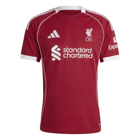 Maillot Liverpool FC 25/26 Domicile – Slim, AEROREADY & Blason Tissé