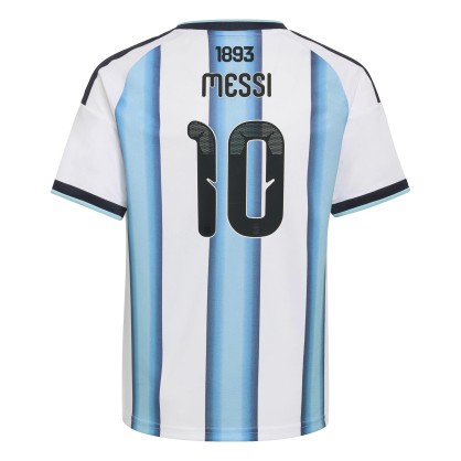 Maillot Argentine 26 Messi Enfants – Climacool & Coupe Standard