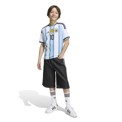 Maillot Argentine 26 Messi Enfants – Climacool & Coupe Standard