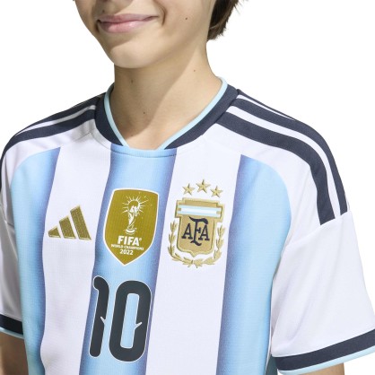 Maillot Argentine 26 Messi Enfants – Climacool & Coupe Standard