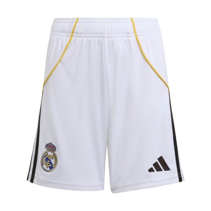 Real Madrid 25/26 Home Youth Kit | AEROREADY, Regular Fit & Embroidered Crests