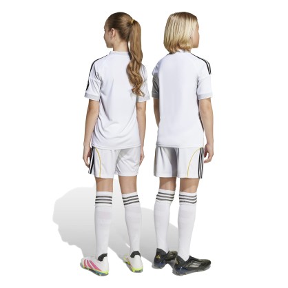 Real Madrid 25/26 Home Youth Kit | AEROREADY, Regular Fit & Embroidered Crests