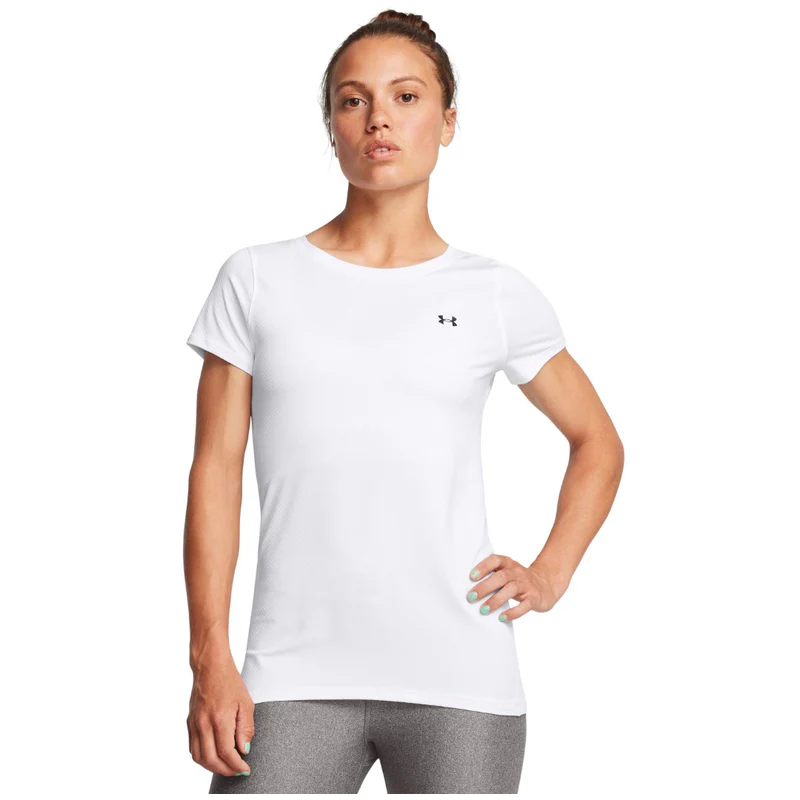HeatGear® Armour Women’s Short Sleeve Top 1328964 | Breathable & Quick-Drying