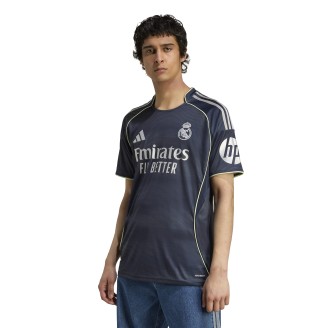 Maillot Extérieur Real Madrid 25/26 | Coupe Slim, AEROREADY & Design Bernabéu