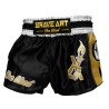Short Muay Thaï Brave Art - Noir & Or