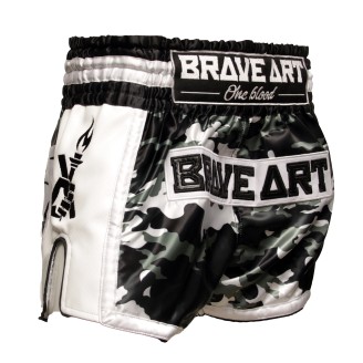 Short Muay Thaï Camouflage – puissance, fluidité et style – Brave Art