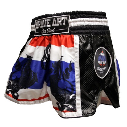 Muay Thaï Short Lion Brave Art – Force & Tradition