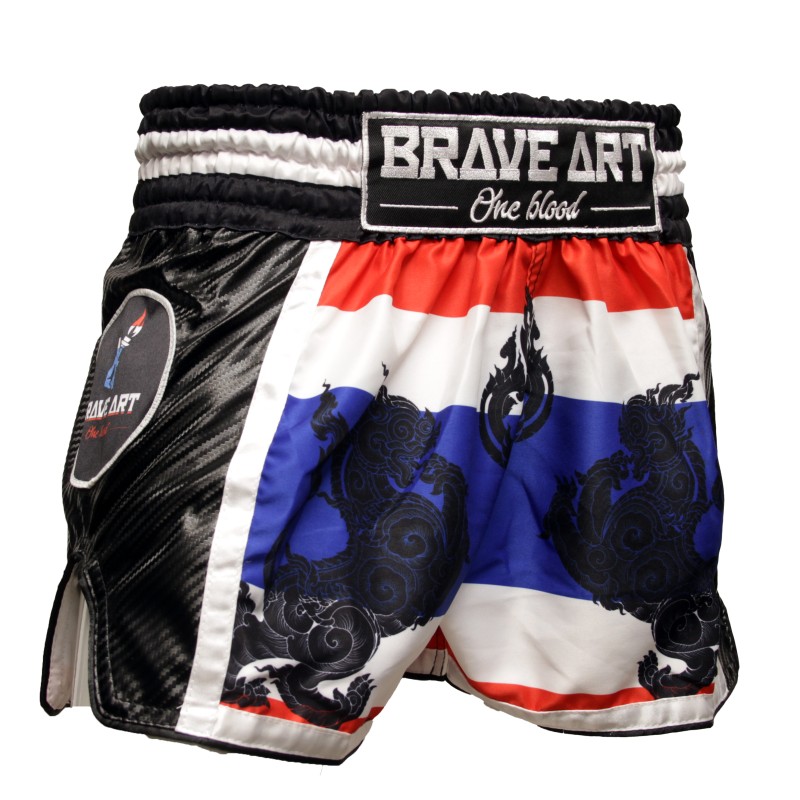 Muay Thaï Short Lion Brave Art – Force & Tradition