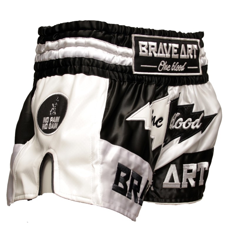 Short Thaï Light Night Brave Art – Noir & Blanc