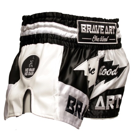 Short Thaï Light Night Brave Art – Noir & Blanc