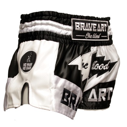 Short Thaï Light Night Brave Art – Noir & Blanc