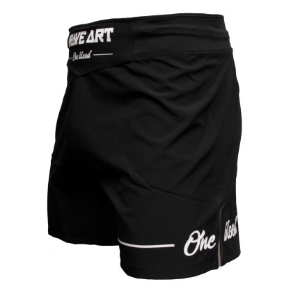 Brave Art One Blood MMA Shorts Black – Durable, Flexible & Ergonomic