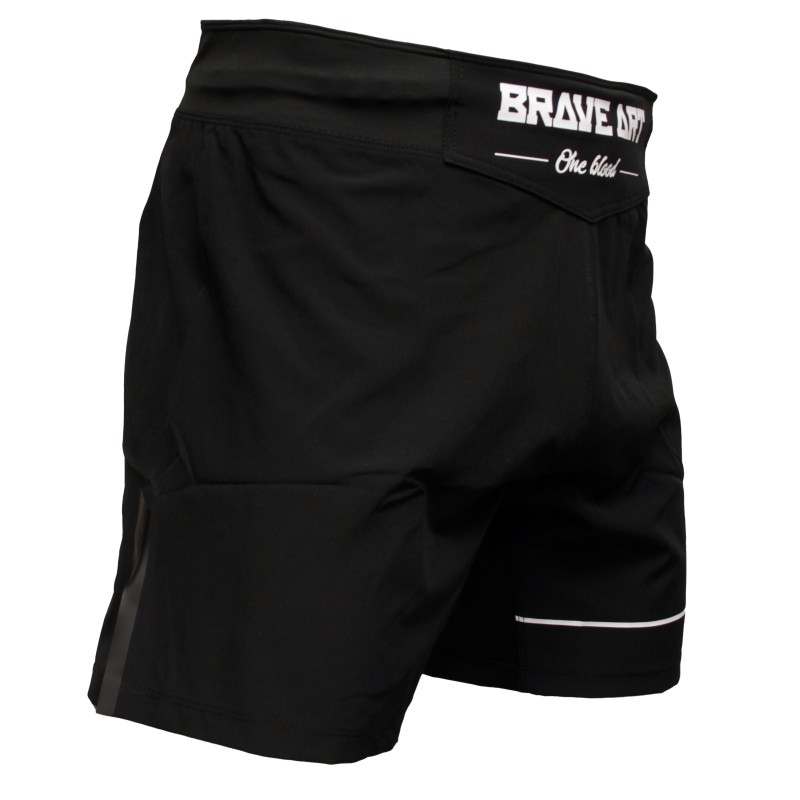 Short MMA One Blood noir – Résistant, souple & ergonomique